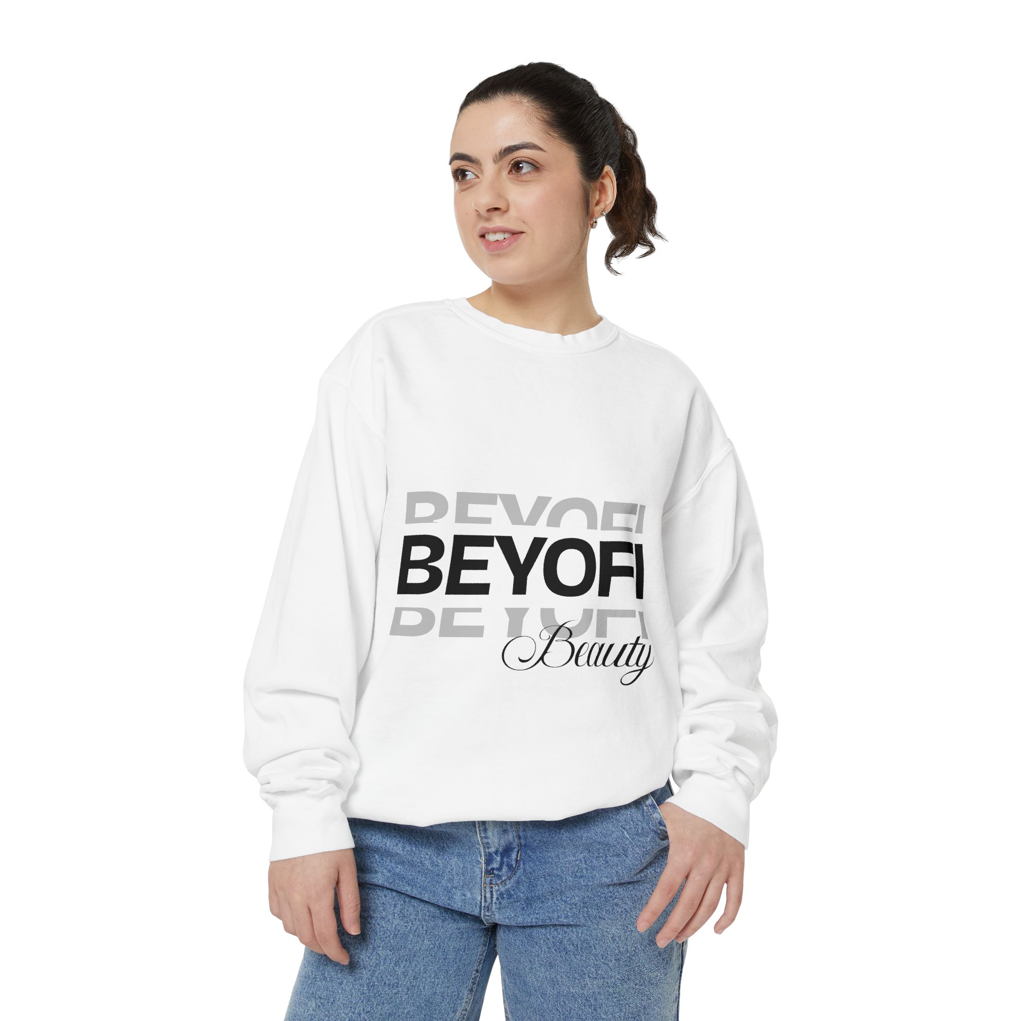 Beyoncé Inspired Beauty Sweatshirt | Unisex Cozy Clothing, Gift for Her, Affirmation Apparel, Trendy Fashion, Winter Wardrobe