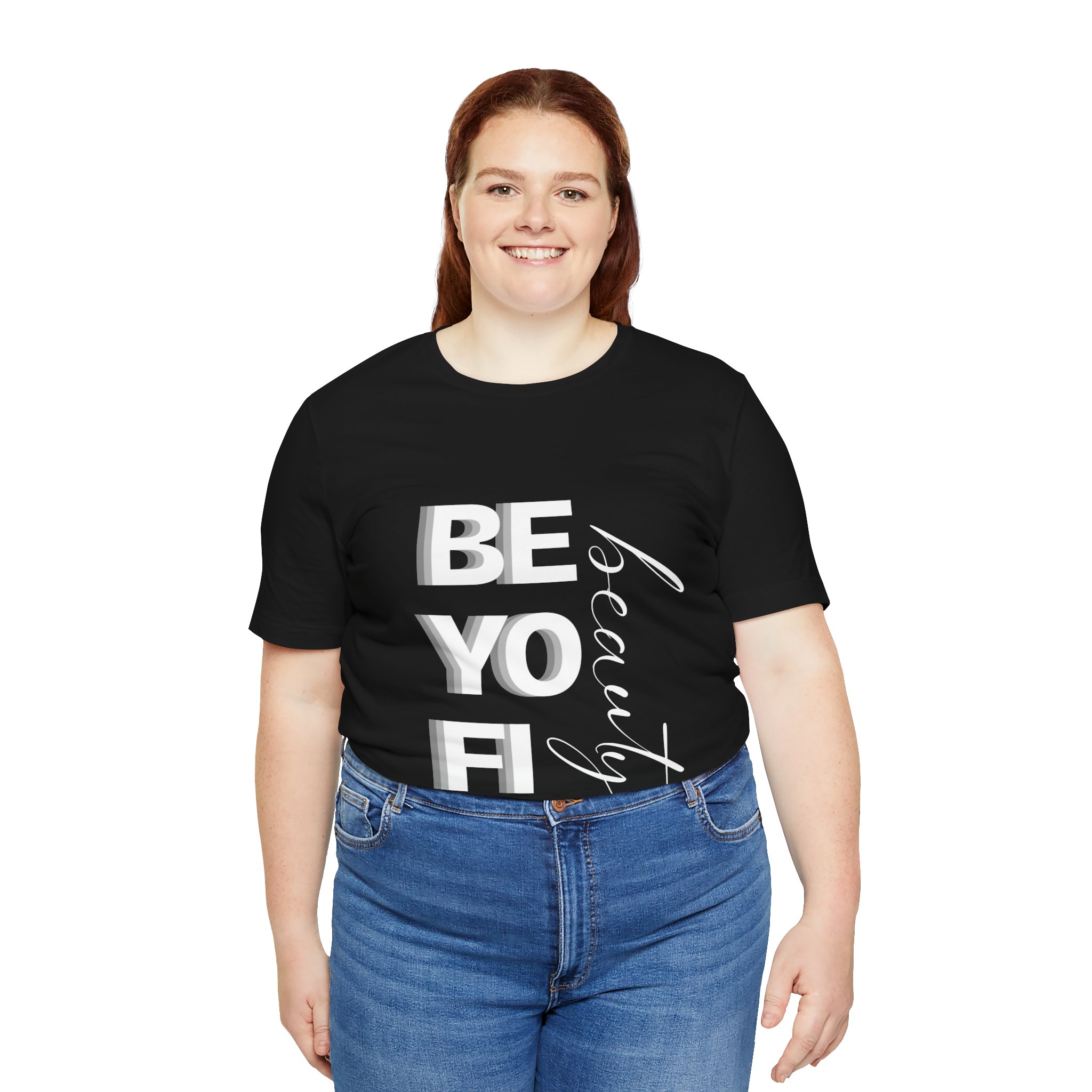 Beauty Inspired Unisex Tee, Relaxed Fashion T-Shirt, Gift for Her, Casual Wear, Everyday Style, Confidence Shirt