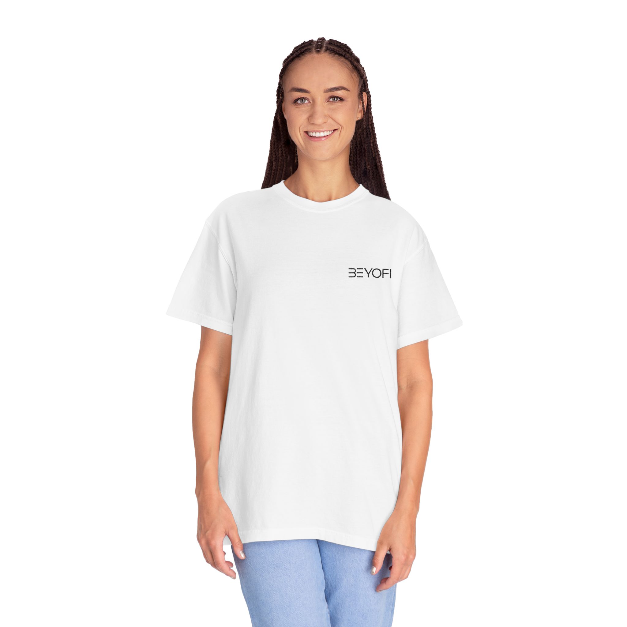 Minimalist Unisex Garment-Dyed T-Shirt - Image 4